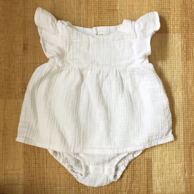 ZARA HOME(ザラホーム)の【未使用品】ZARA HOME  baby ロンパース 80 キッズ/ベビー/マタニティのベビー服(~85cm)(ロンパース)の商品写真