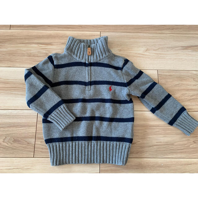 POLO RALPH LAUREN(ポロラルフローレン)の再値下げ☆Poloキッズニット キッズ/ベビー/マタニティのキッズ服男の子用(90cm~)(ニット)の商品写真