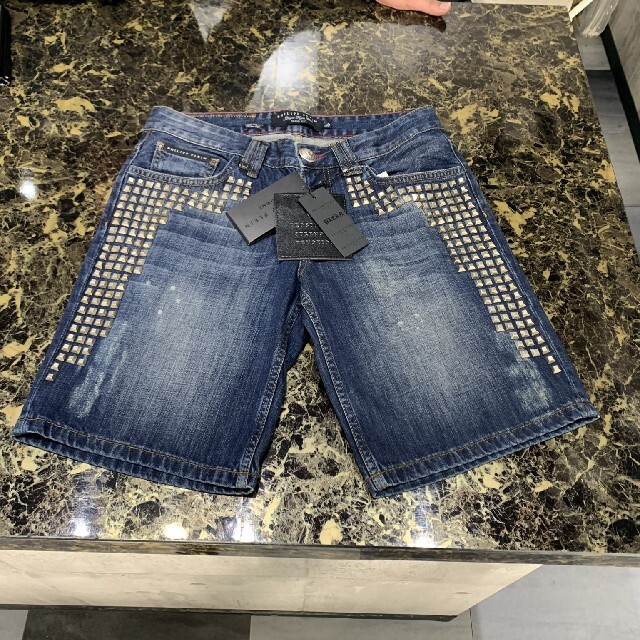 値下げ可能　PHILIPP PLEIN ショートパンツ　メンズ　M