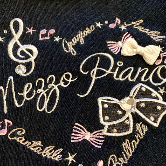 mezzo piano(メゾピアノ)のmezzopiano⭐︎メゾピアノ⭐︎女の子⭐︎トレーナー⭐︎130cm キッズ/ベビー/マタニティのキッズ服女の子用(90cm~)(ジャケット/上着)の商品写真