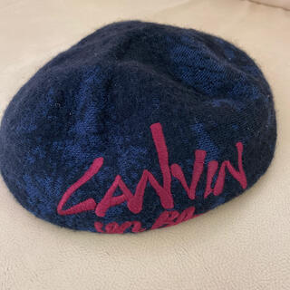 ランバンオンブルー(LANVIN en Bleu)のLANVIN  en blueﾗﾝﾊﾞﾝ(ハンチング/ベレー帽)