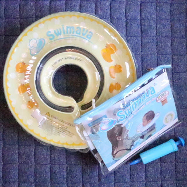 SWIMMER(スイマー)のスイマーバ　レギュラー　黄色アヒル柄 キッズ/ベビー/マタニティのおもちゃ(お風呂のおもちゃ)の商品写真
