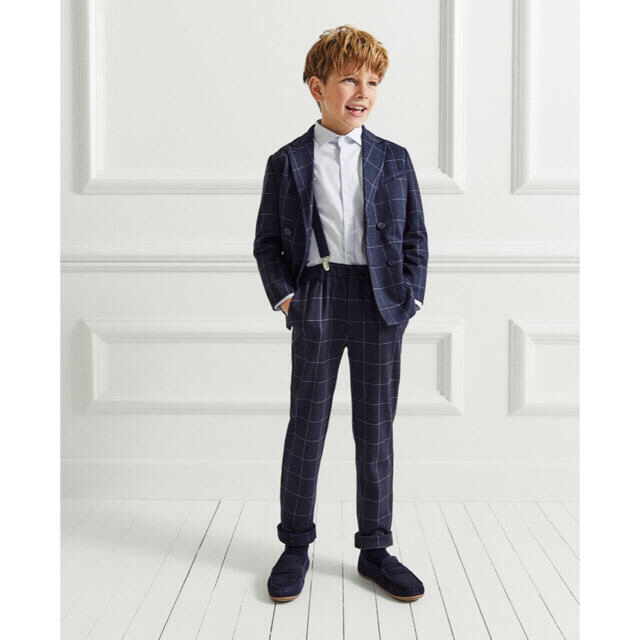 キッズ服男の子用(90cm~)ZARA セレモニースーツ　122cm