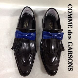 コムデギャルソン(COMME des GARCONS)のコムデギャルソン☆リボンローファー(ローファー/革靴)