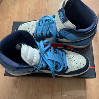 ナイキ(NIKE)のjordan1 オブシディアン(スニーカー)