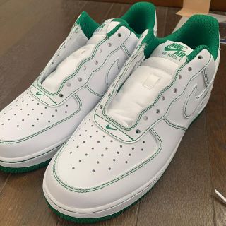 ナイキ(NIKE)のエアフォース1 グリーン(スニーカー)