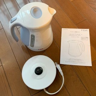 ティファール(T-fal)のティファール　電気ケトル1.2L 説明書付　動作確認済み(電気ケトル)