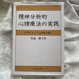 精神分析的心理療法の実践 クライエントに出会う前に(人文/社会)