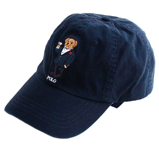 メンズ ベアー カクテル CAP 黒 ポロ ラルフローレン SALE