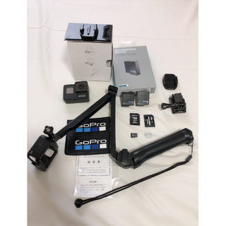 ゴープロ(GoPro)のGoPro HERO7 BLACK オプション付き(コンパクトデジタルカメラ)