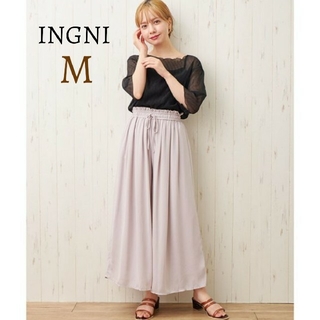 イング(INGNI)の新品 INGNI イング イージーパンツ スカンツ ワイドパンツ スカーチョ(カジュアルパンツ)