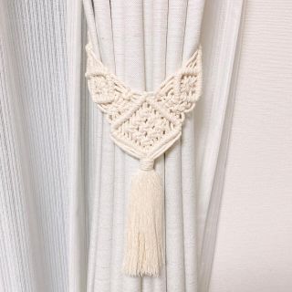 2本set*カーテンタッセル*macramé(カーテン)