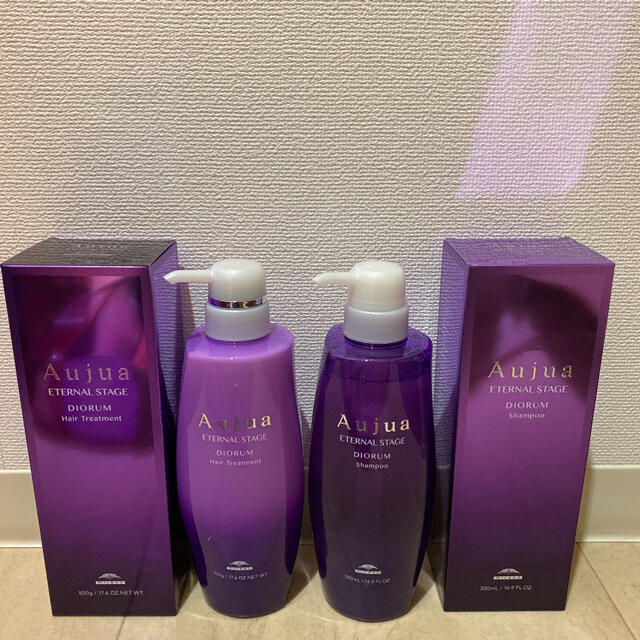 Aujua(オージュア)のディオーラム　シャンプートリートメントセット　500ml コスメ/美容のヘアケア/スタイリング(シャンプー/コンディショナーセット)の商品写真