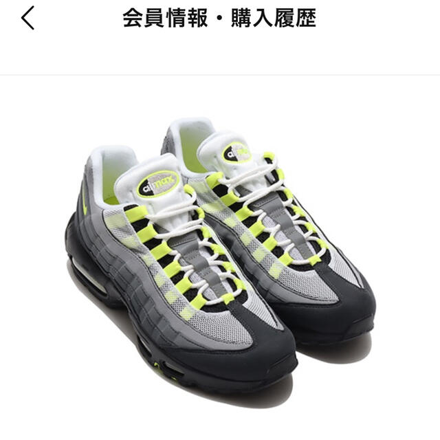 お見舞い NIKE - NIKE airmax95 イエローグラデ 2020 OG スニーカー 在庫処分 お値下げしました! nike airmax95 イエローグラデ 24.5cm スニーカー