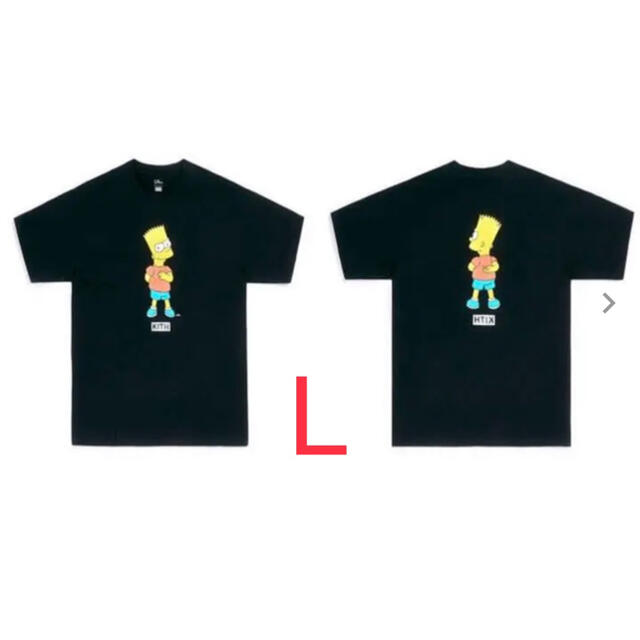 メンズkith x simpsons BART TEE  Lサイズ