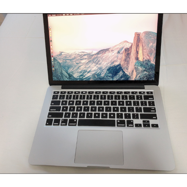 【格安・高性能】Macbook Pro（Core i7/16GB/256GB）中古動作品液晶表示