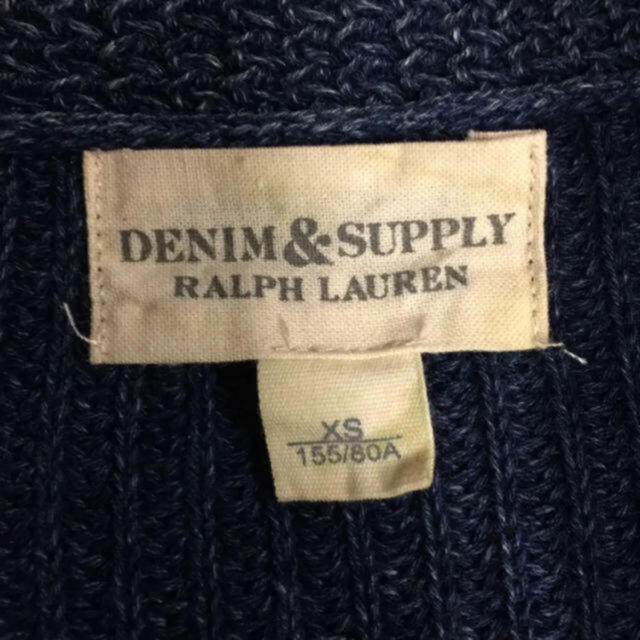 Denim & Supply Ralph Lauren(デニムアンドサプライラルフローレン)のインディゴ　カーディガン レディースのトップス(カーディガン)の商品写真