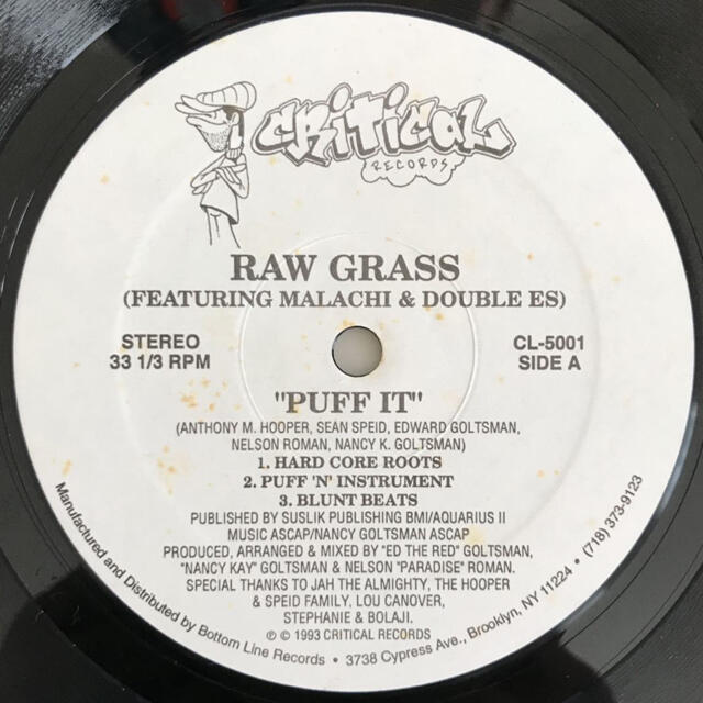 Raw Grass - Puff It