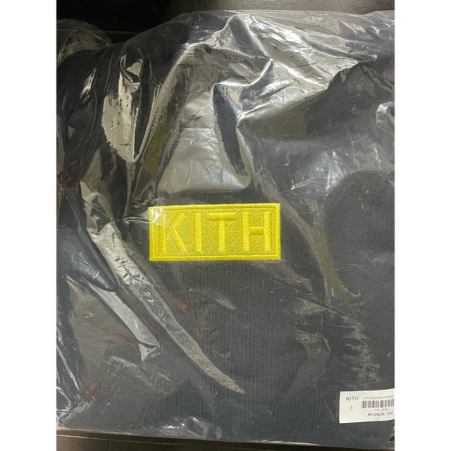 kith simpsons box logo hoodie キス ボックスロゴL メンズのトップス(パーカー)の商品写真
