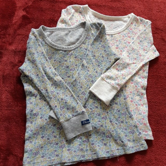 長袖インナー、インナーパンツ６点セット キッズ/ベビー/マタニティのキッズ服女の子用(90cm~)(下着)の商品写真