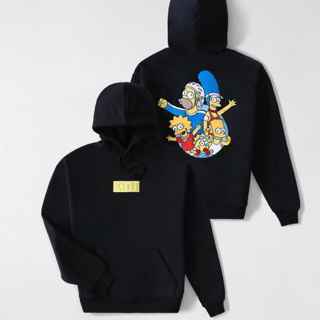 【限定品】KITH × シンプソンズ コラボ パーカー Mサイズ