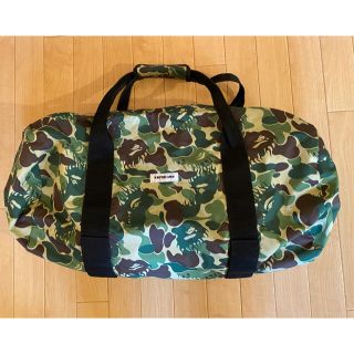 アベイシングエイプ(A BATHING APE)のレア！A BATHING APE エイプ　ボストンバック(ボストンバッグ)