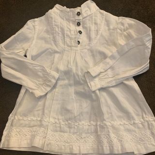 ザラキッズ(ZARA KIDS)のZARA kids ブラウス　綿100% サイズ110 4-5歳(ブラウス)