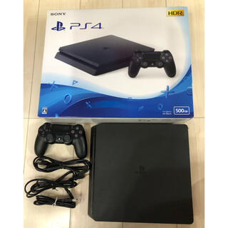 プレイステーション4(PlayStation4)のプレステ4 500GB BLACK(家庭用ゲーム機本体)