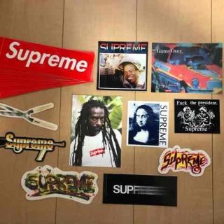 シュプリーム(Supreme)のSUPREME ボックスロゴステッカー 20枚+シーズンステッカー10枚 新品(その他)