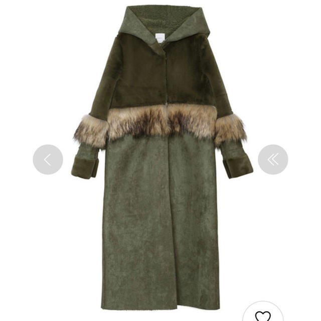 アメリヴィンテージ　FUR DOCKING MOUTON COAT