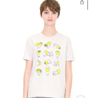 グラニフ(Graniph)の新品タグ付き ヨシタケシンスケ もうぬげない Lサイズ グラニフＴシャツ(絵本/児童書)