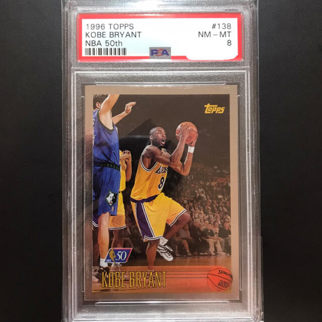 209】 NBA カード Kobe Bryant topps RC 50th 注文送料無料