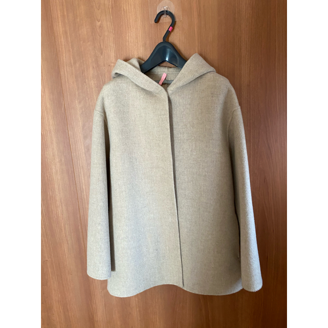 アウター Theory フードショートコート 売約済みの通販 by honu