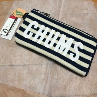 チャムス(CHUMS)のイルカ様専用　チャムス長財布　紺白ボーダー柄(長財布)