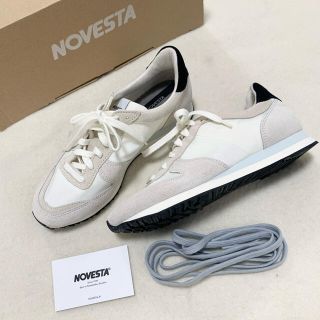 新品 NOVESTA ノヴェスタ DRAWER スニーカー ホワイト ドゥロワー