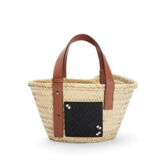 ロエベ(LOEWE)のLOEWE トトロ　まっくろくろすけ カゴバック(かごバッグ/ストローバッグ)