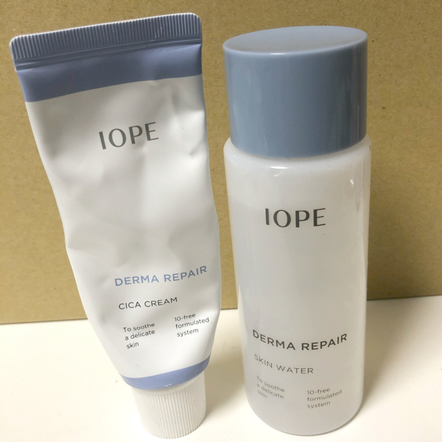 IOPE(アイオペ)のIOPE(アイオペ)  ダーマリペア シカクリーム　スキンウォーター　セット コスメ/美容のスキンケア/基礎化粧品(フェイスクリーム)の商品写真