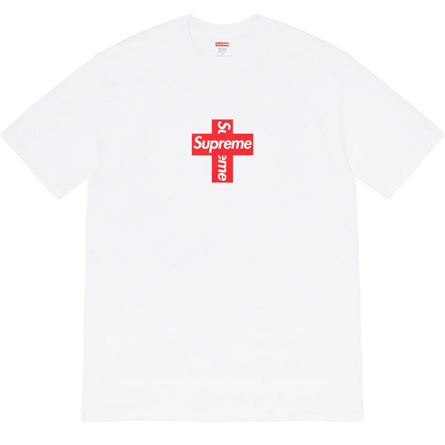 Supreme(シュプリーム)のSupreme Cross Box Logo Tee メンズのトップス(Tシャツ/カットソー(半袖/袖なし))の商品写真