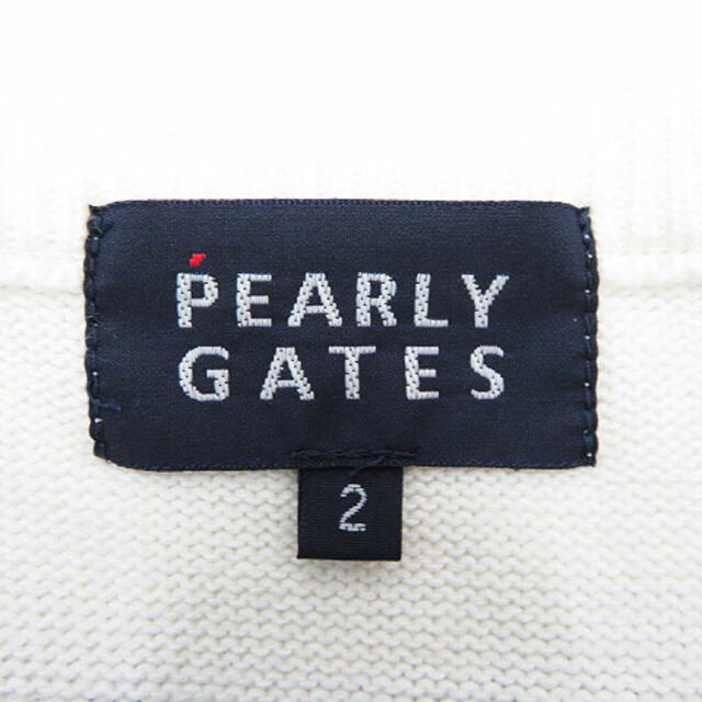 PEARLY GATES(パーリーゲイツ)のPEARY GATES パーリーゲイツ ニット セーター スポーツ/アウトドアのゴルフ(ウエア)の商品写真