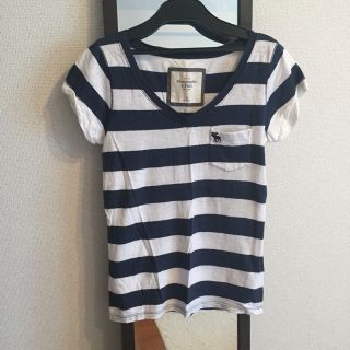 アバクロンビーアンドフィッチ(Abercrombie&Fitch)のアバクロ ボーダーTシャツ(Tシャツ(半袖/袖なし))