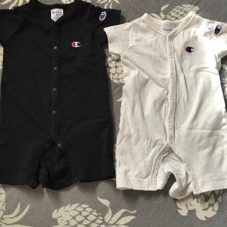 チャンピオン(Champion)のチャンピオンベビー服2枚セット、レギンス2枚セット(ロンパース)