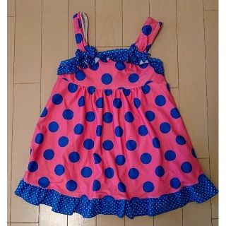 エフオーキッズ(F.O.KIDS)のドット ワンピース 水着 女の子 140cm  F･O･インターナショナル(水着)