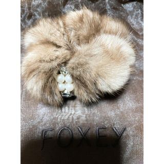 フォクシー(FOXEY)のFOXEY フォクシー　ノベルティ　ファーアクセサリー　シュシュ(その他)