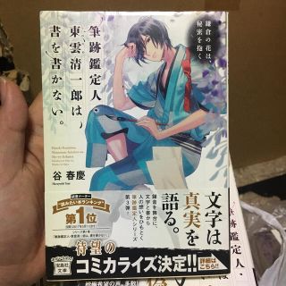 筆跡鑑定人・東雲清一郎は、書を書かない。　鎌倉の花は、秘密を抱く(文学/小説)