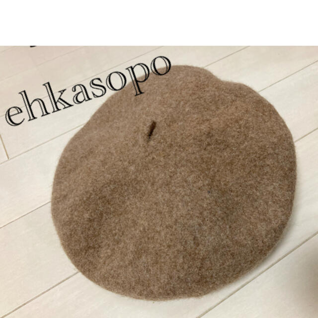 ehka sopo(エヘカソポ)のehkasopo ベレー帽 レディースの帽子(ハンチング/ベレー帽)の商品写真