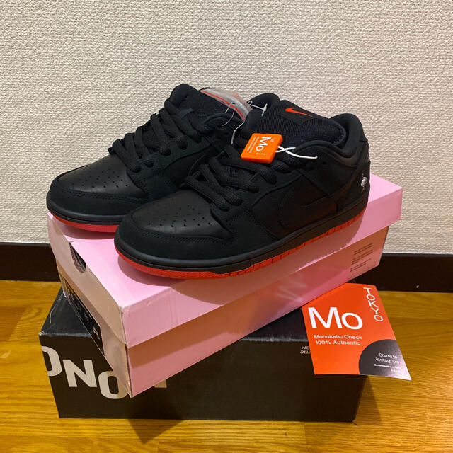 NIKE SB DUNK LOW   "BLACK PIGEON"レザー生産国