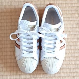 アディダス(adidas)のadidasOriginals ｽｰﾊﾟｰｽﾀｰ ﾊﾟｲｿﾝ柄ｴﾝﾎﾞｽ加工  (スニーカー)