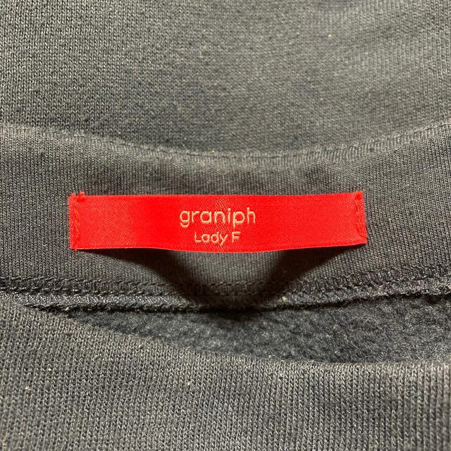 Design Tshirts Store graniph(グラニフ)のgraniph 裏起毛ワンピース　150 キッズ/ベビー/マタニティのキッズ服女の子用(90cm~)(ワンピース)の商品写真