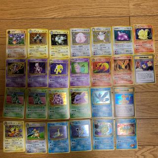 ポケモンカード　旧裏　セット　おまけ付き(シングルカード)