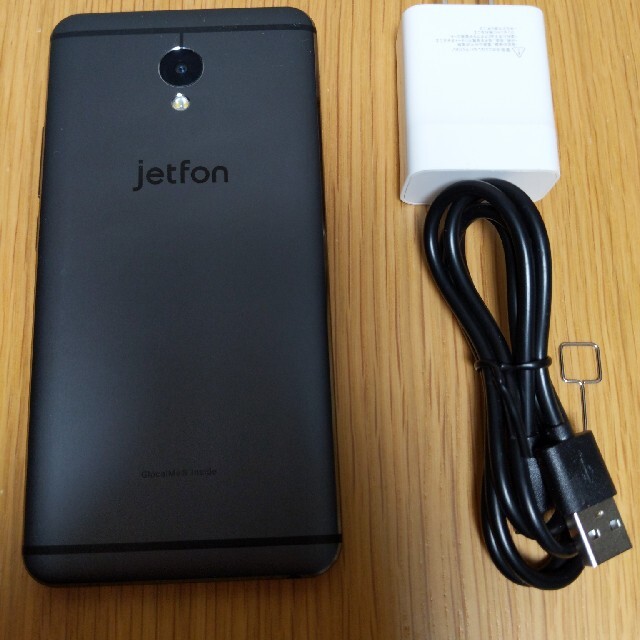 中古美品 eSIMフリースマホ Jetfon G1701 スマホ/家電/カメラのスマートフォン/携帯電話(スマートフォン本体)の商品写真